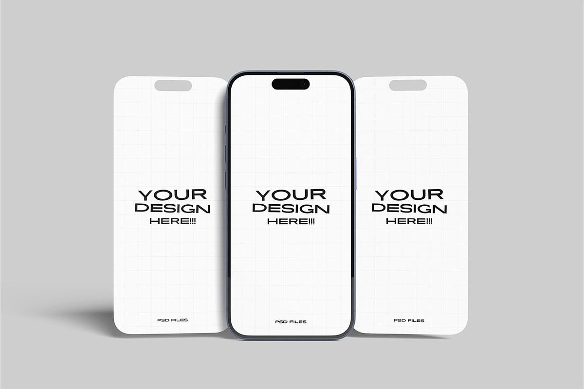 iPhone Screen Mockup, an iPhone Mockup by Graphiculon (Photo 4 of 11)