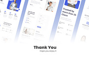 Finance Company Web Design, a Wireframe Template by INSPR STD (Thumbnail 6 of 6)