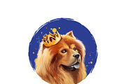 Zodiac signs  - DOGS HOROSCOPE, an Icon by Dneprstock (Thumbnail 2 of 4)