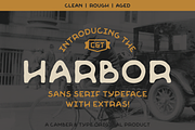 Harbor - Type Family, a Sans Serif Font by Camber & Type (Thumbnail 1 of 6)
