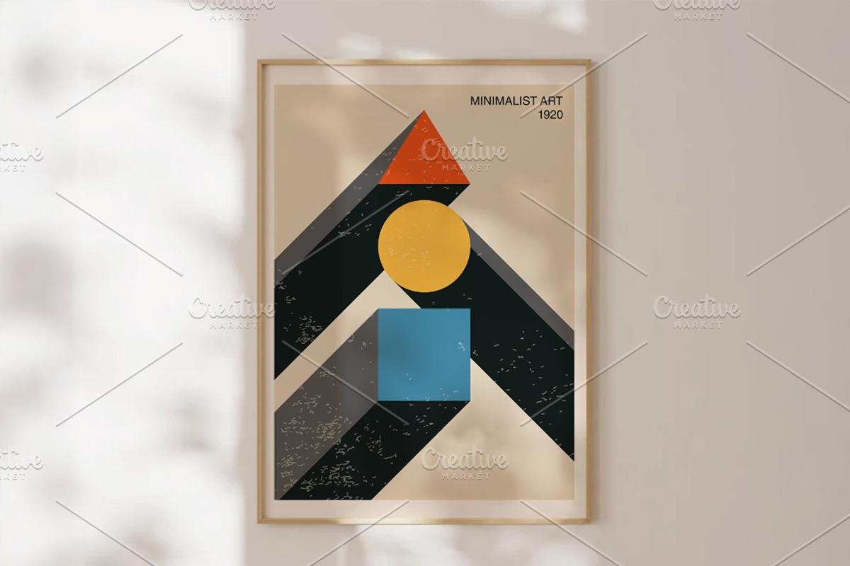 45 Bauhaus Printable Wall Art, a Background Graphic by C Design Studio (Photo 3 of 9)