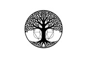 Sacred Tree of Life Vector Bundle, an Illustration by Designs_River (Thumbnail 34 of 51)