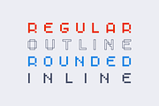 Player One - Pixel Typeface, a Sans Serif Font by alpercakici (Thumbnail 9 of 13)