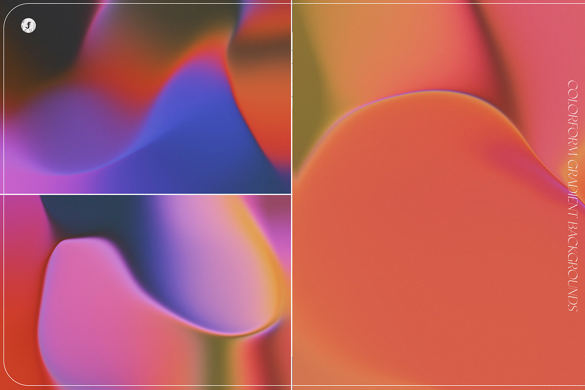 Colorform Gradient Backgrounds, a Background Graphic by Freezerondigital (Photo 12 of 14)