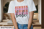 Retro Summer Varsity SVG PNG Design, a Graphic by mh_arif (Thumbnail 3 of 3)
