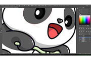 cute panda riding a bicycle, an Animal Illustration by garistipis (Thumbnail 4 of 4)
