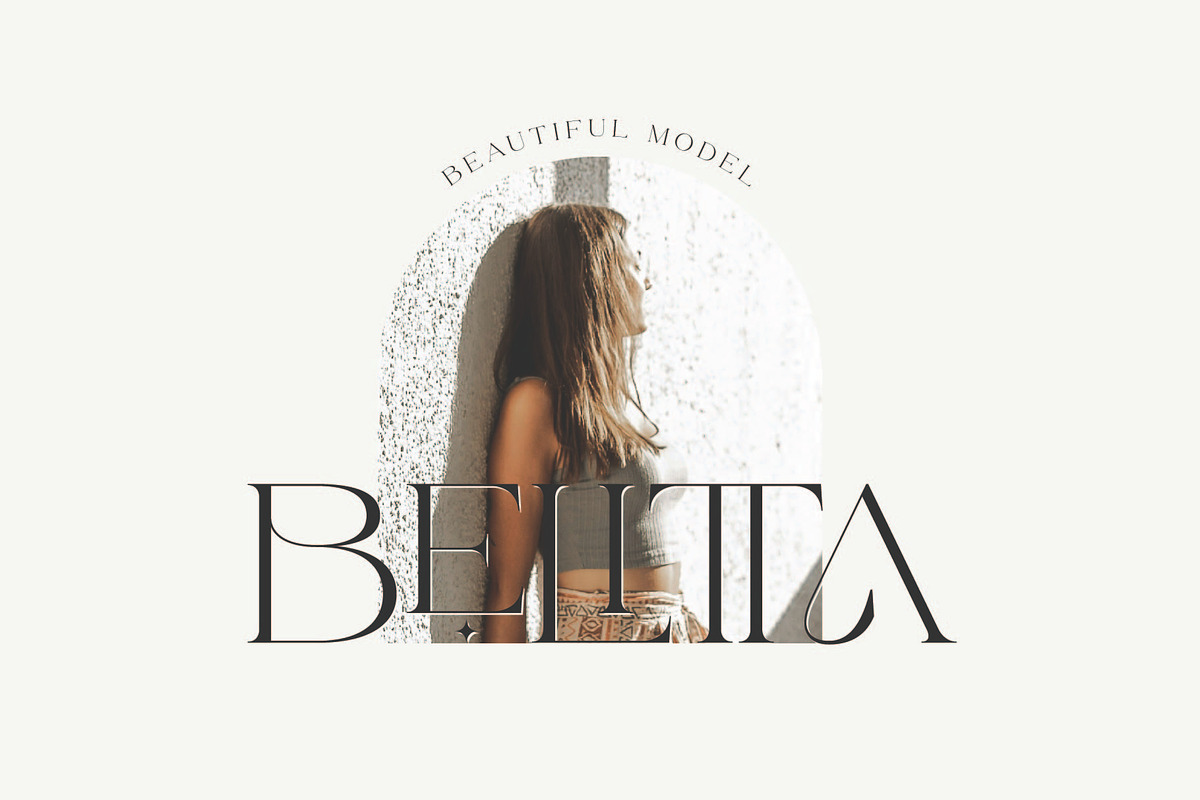 Larisa - Stylish Serif Font, a Serif Font by Aqeel_Art (Photo 2 of 9)