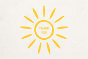 60 Hand Drawn Sun Illustrations, a Seasonal Illustration by PixMarket (Thumbnail 10 of 10)