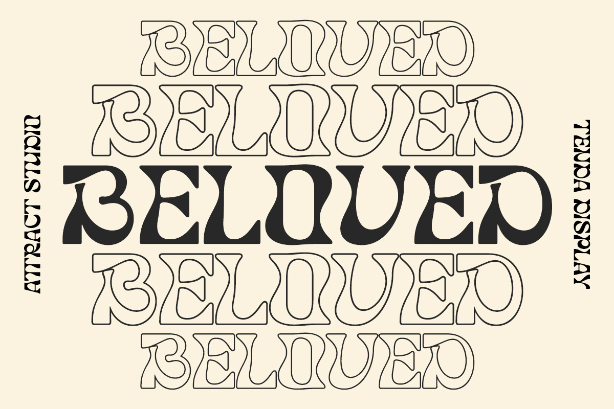 Tenda Display, a Font by Attract Studio (Photo 7 of 17)