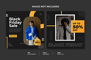 Set of Black Friday social media, a Social Media Template by Warm Snow (Thumbnail 3 of 3)