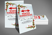 Minimal Christmas Winter Flyer, a Flyer Template by graphicforest (Thumbnail 3 of 4)