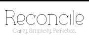 Reconcile, a Slab Serif Font by Calum Adams (Thumbnail 1 of 5)