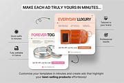 Ecommerce Meta Ad Templates Canva, a Social Media Template by DigiPax (Thumbnail 7 of 10)