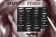 38 Graphic brushes for Procreate, a Brush Add-On by Graphics Resources (Thumbnail 4 of 14)