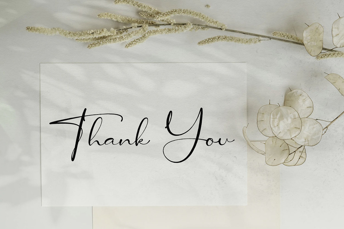 SALE Malliya Signature Font, a Script Font by Kotak Kuning Studio (Photo 10 of 10)