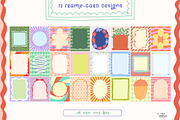 Playful Frames & Backgrounds, an Object Graphic by Olya Haifisch (Thumbnail 9 of 12)
