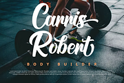 Bulgaria Dreams Apparel Font, a Script Font by Rissyletter Studio (Thumbnail 3 of 10)