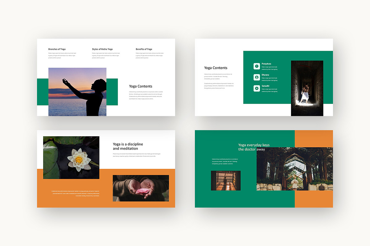 Svio : Mindful Living Google Slides, a Presentation Template by Punkl Camp (Photo 6 of 16)