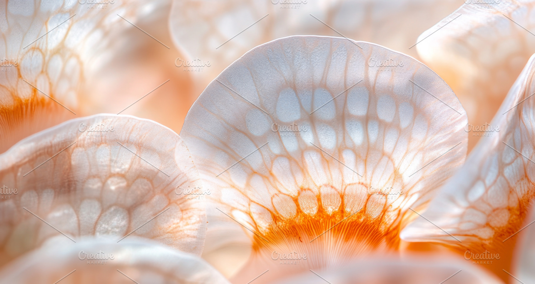 Anemone patterns in close-up showcas, a Photo by Dvoevnore photos