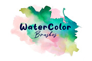 Water Color Brushes, a Brush Add-On by Velo Graphic Studio (Thumbnail 4 of 6)