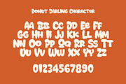 Donut Darling a Playful Display Font, a Sans Serif Font by Blankids Studio (Thumbnail 10 of 12)