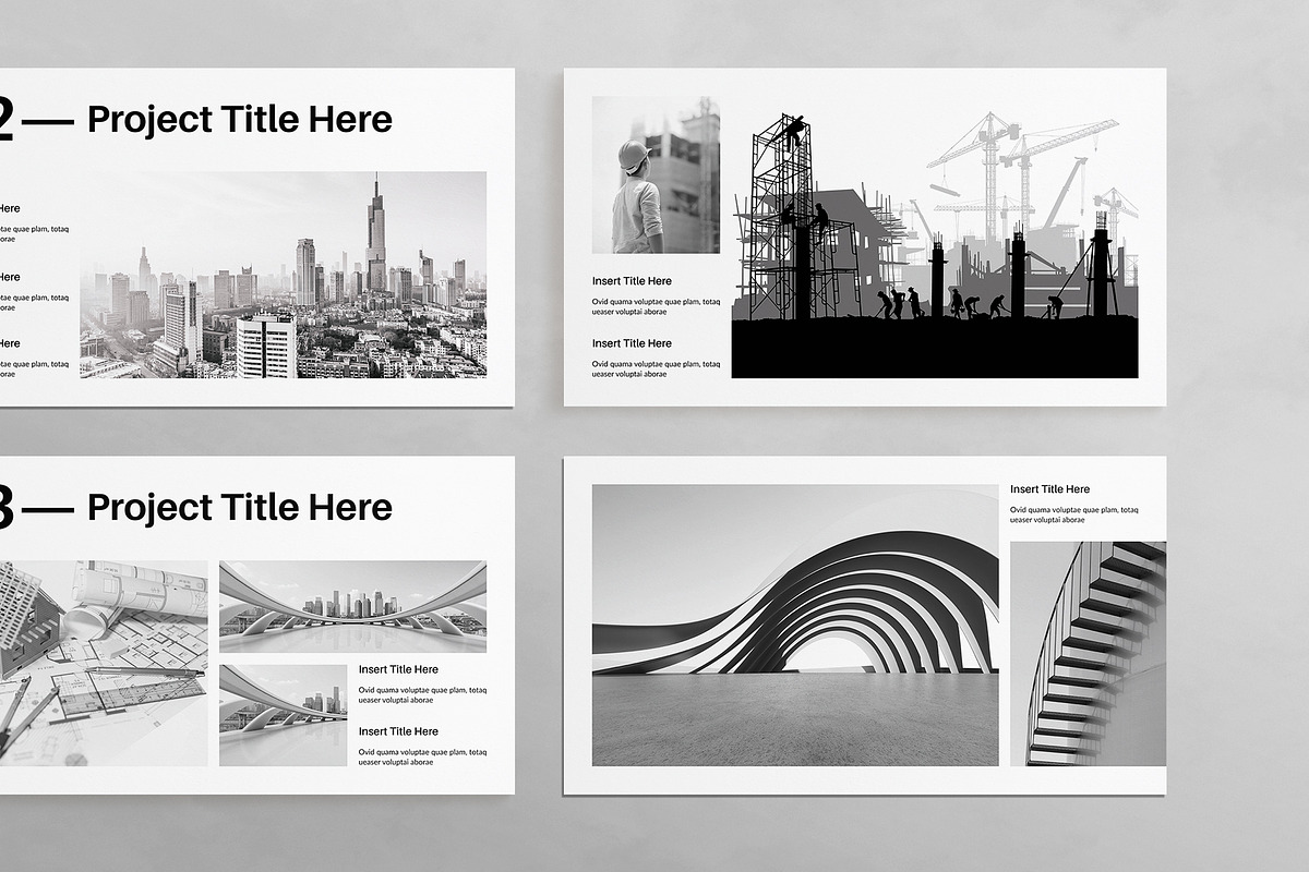 Architecture Portfolio Presentation, a Presentation Template by GoldenGrid Studio (Photo 4 of 6)