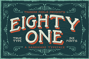 Eighty One Typeface