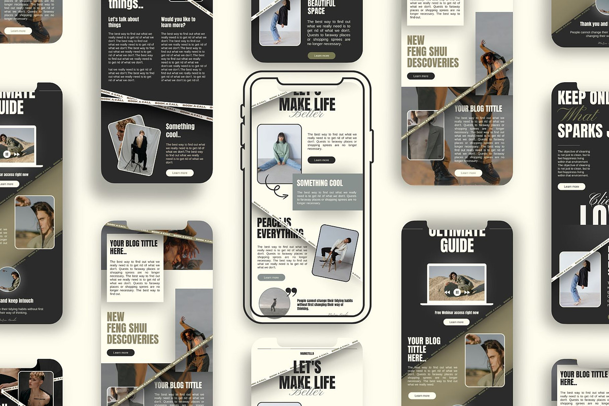 Email Marketing Template's Bundle, an Email Template by Marketello Studio (Photo 3 of 16)