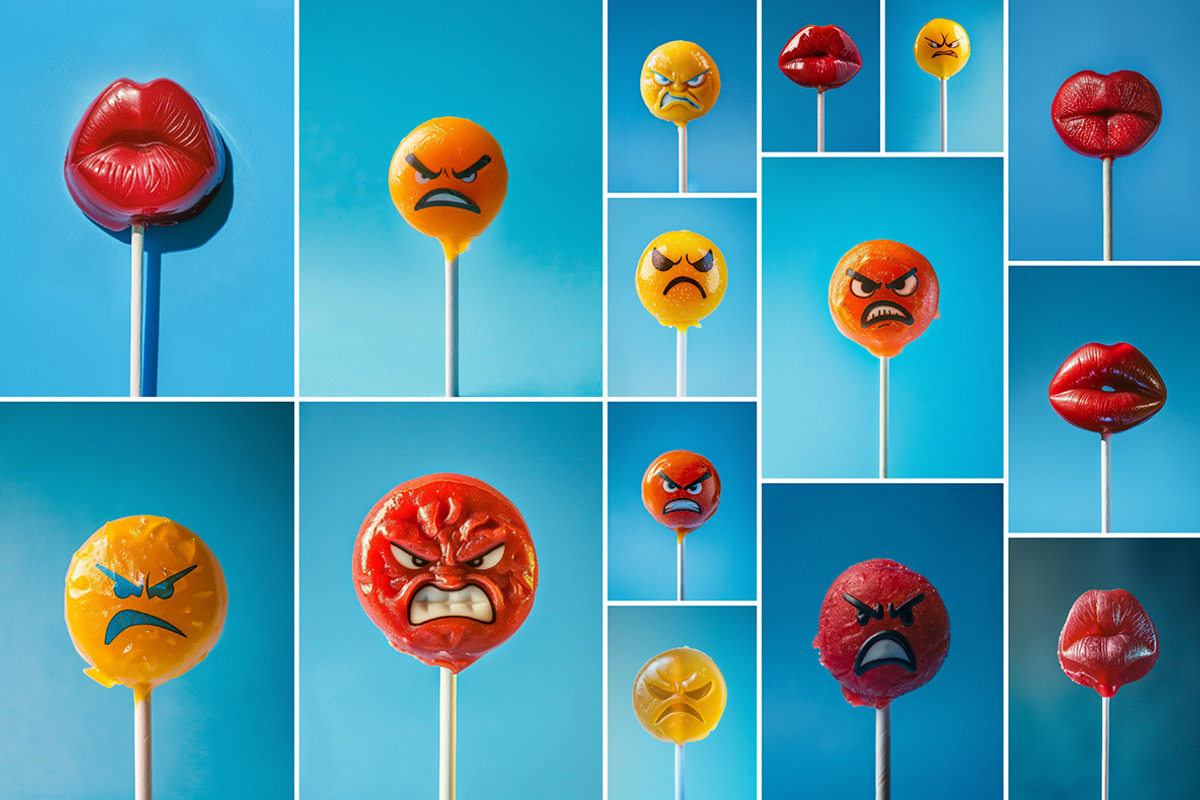 107 Lollipops, a Food & Drink Photo by Handmadefont (Photo 5 of 16)