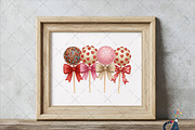 Faux Crochet Valentines Lollipop Png, an Illustration by Creative Art (Thumbnail 4 of 6)