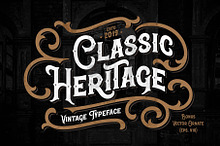 Classic Heritage typeface