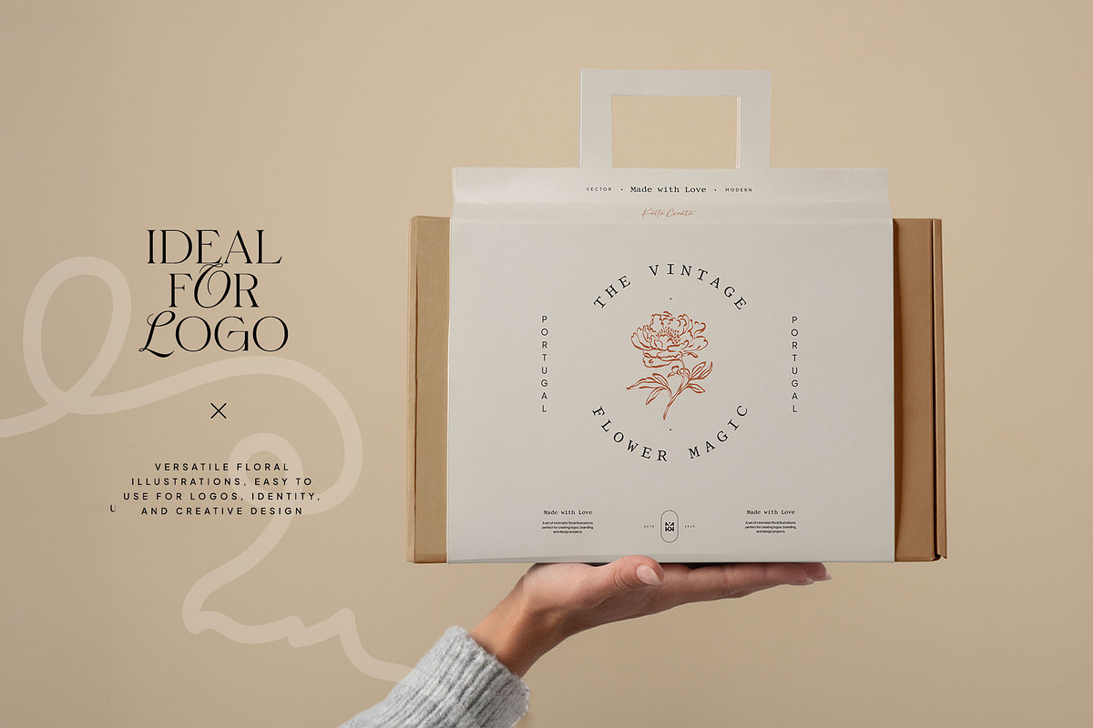 Vintage Botanica | Illustration Kit, an Object Illustration by KetteCreate (Photo 6 of 13)