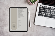 Architecture Interior Design CV, a Templates & Theme by DigitalDesignbyHZ (Thumbnail 7 of 7)