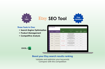 Etsy SEO Tool - Excel