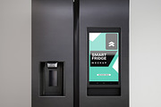 Smart Fridge - Mockup, a Mockup by Rometheme Std (Thumbnail 3 of 5)