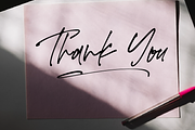 The Ballpoint, a Script Font by AMINMARIO (Thumbnail 9 of 9)