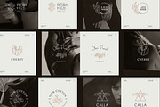 Floral Logo Bundle 50 Botanical Logo, a Branding & Logo Template by iStar Design (Thumbnail 2 of 26)