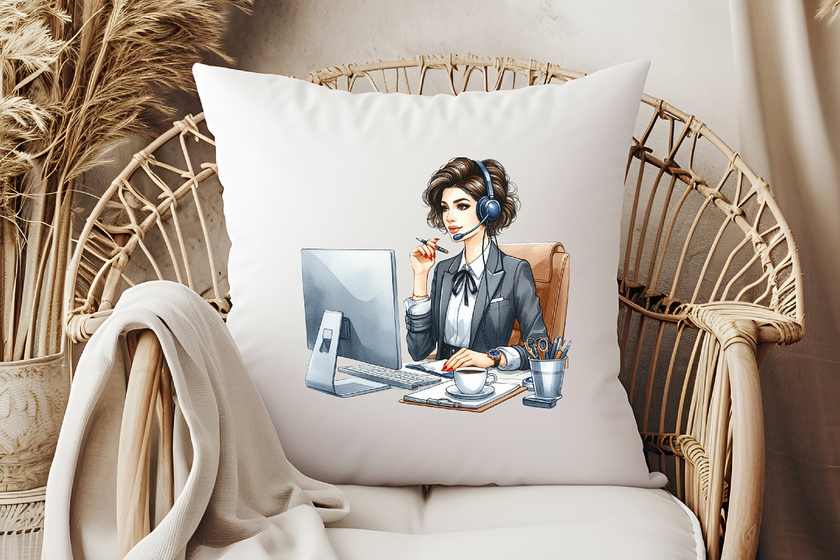 Watercolor Black Boss Lady Clipart, an Illustration by Libby Wishes (Photo 5 of 10)