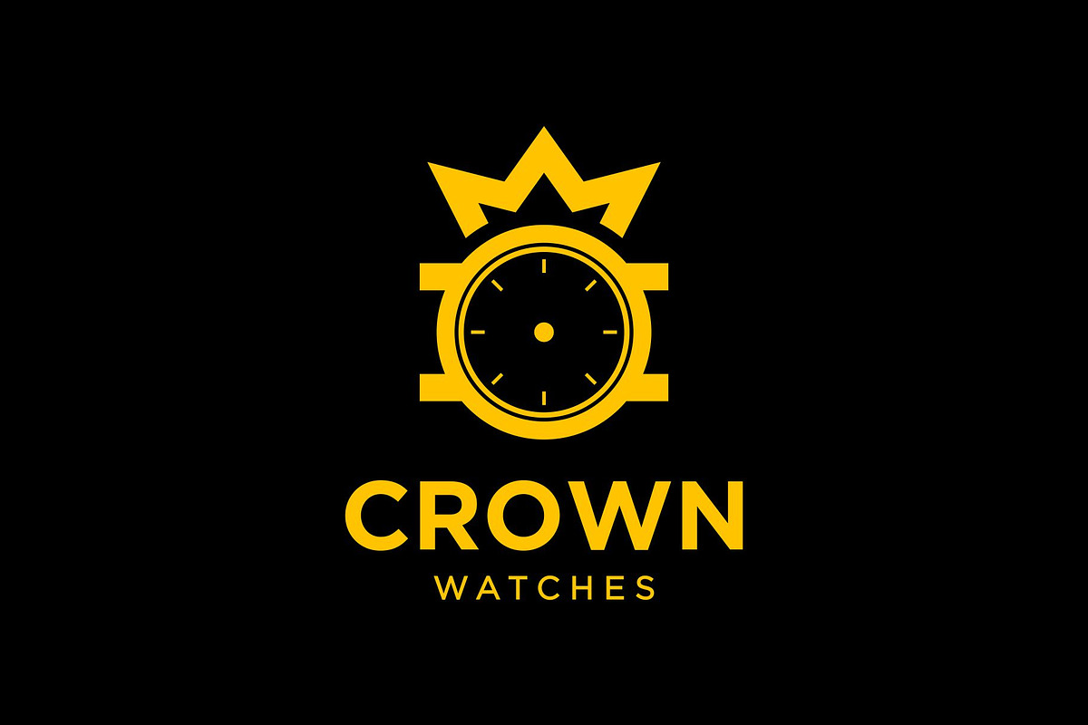 Crown Watches Logo, a Branding & Logo Template by Buqancreative