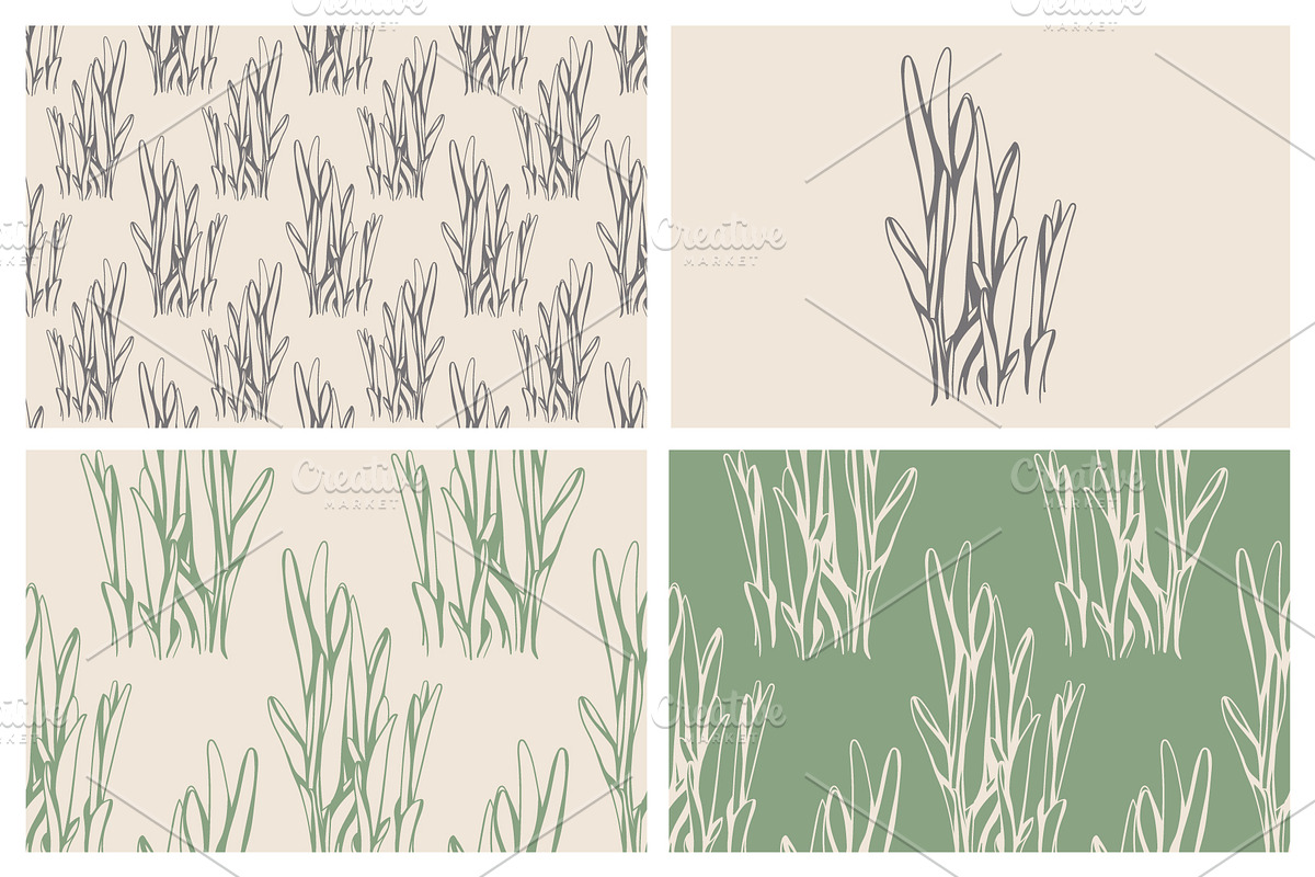Herbal Seamless Pattern, a Pattern Graphic by Plaid4You (Photo 2 of 9)