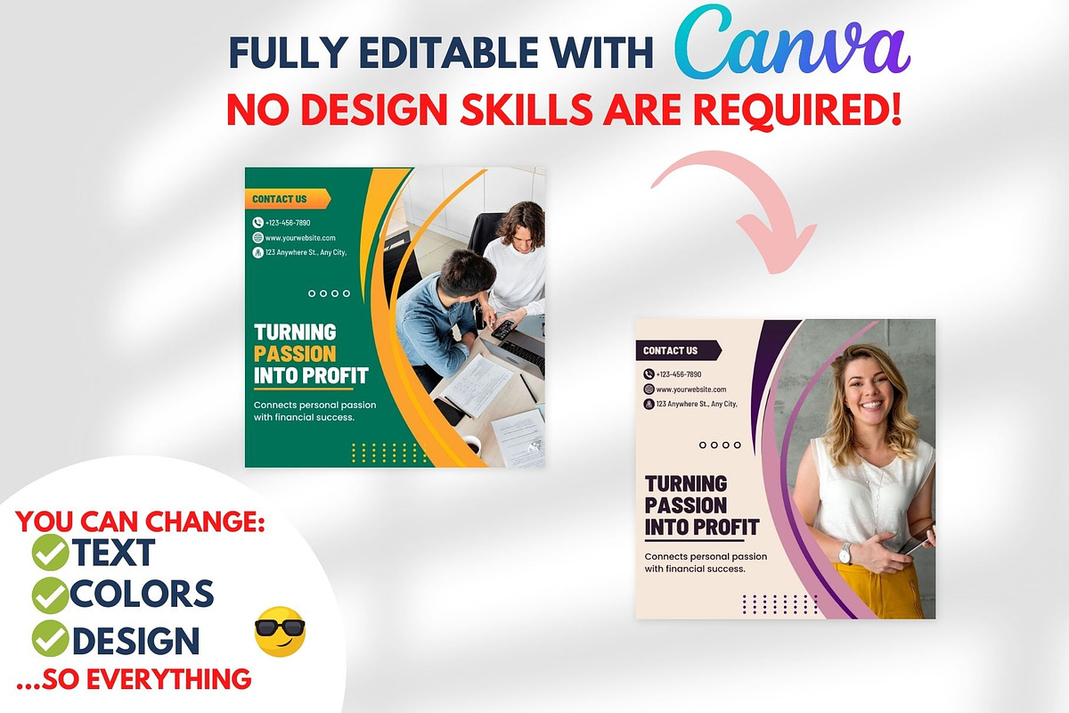 520 Business Coaching Canva Template, a Social Media Template by Viral Content Design (Photo 13 of 17)