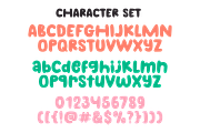 Holiday Christmas - Bubble Display, a Handwritten Font by SaktiAvellin (Thumbnail 5 of 9)