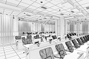 TV Studio Control Room 1, an Architecture 3D Model by akerStudio (Thumbnail 21 of 42)