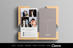 Photo Business Card Template BC021