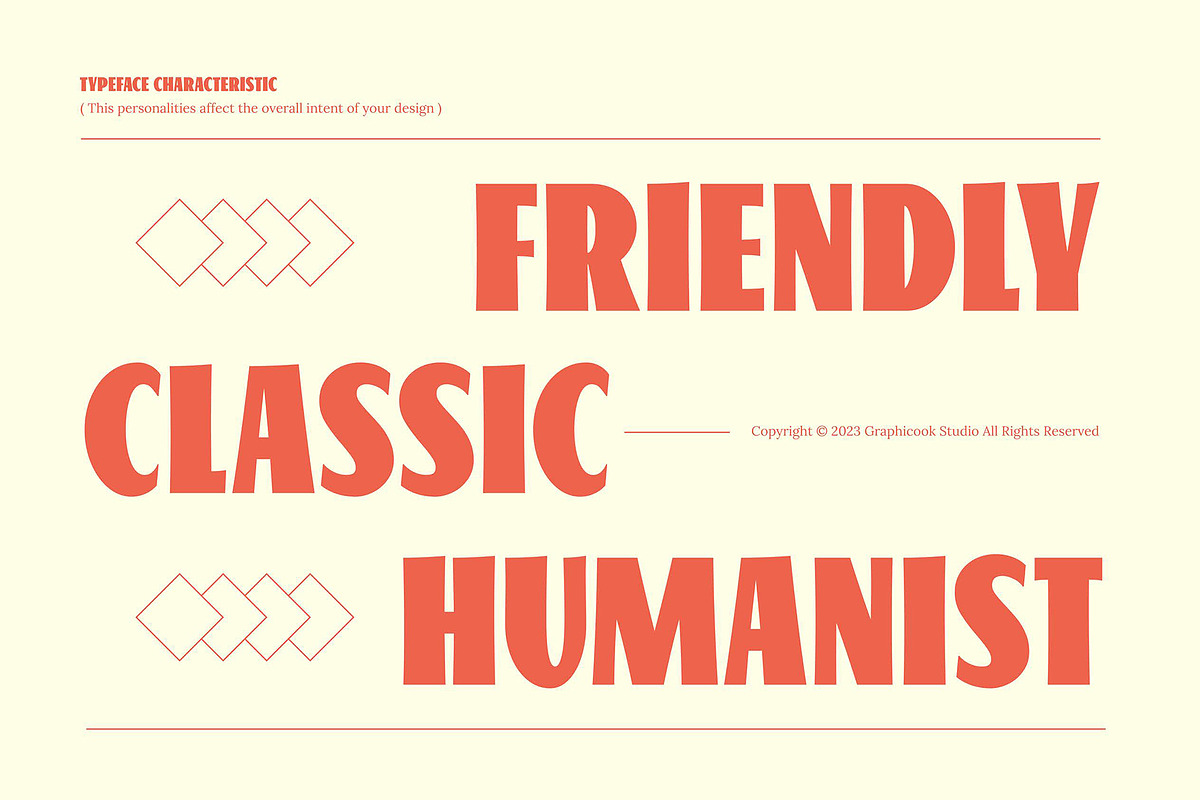 Humanense Display Typeface, a Sans Serif Font by graphicook (Photo 2 of 10)