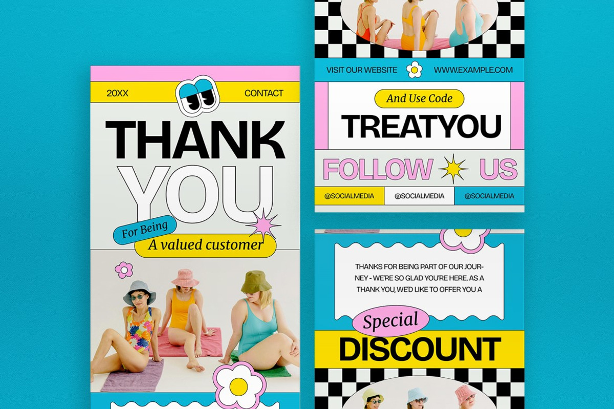 White Playful Email Newsletter, an Email Template by graphicook (Photo 3 of 6)