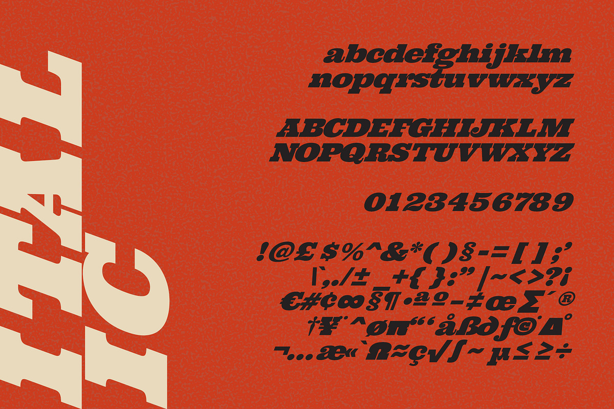 Becrat Font OTF & TTF, a Slab Serif Font by Horlleys (Photo 5 of 9)