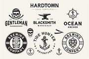 Hardtown a Vintage Sans Serif Font, a Sans Serif Font by Vilogsign (Thumbnail 8 of 9)