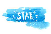 Watercolor banners and splotches, a Texture Graphic by mcherevan (Thumbnail 2 of 3)