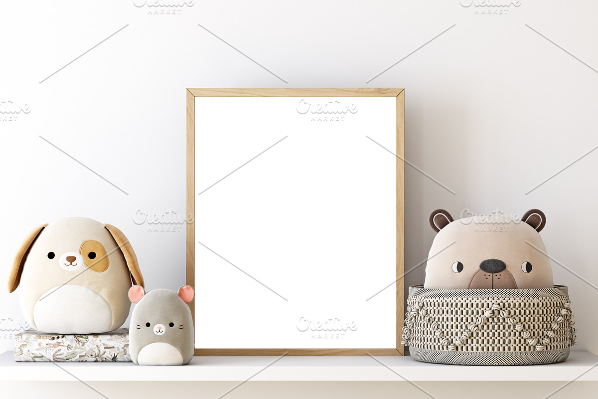 Frame Mockup Bundle Kids - 46, a Household Mockup by Mockup Shop (Photo 15 of 20)